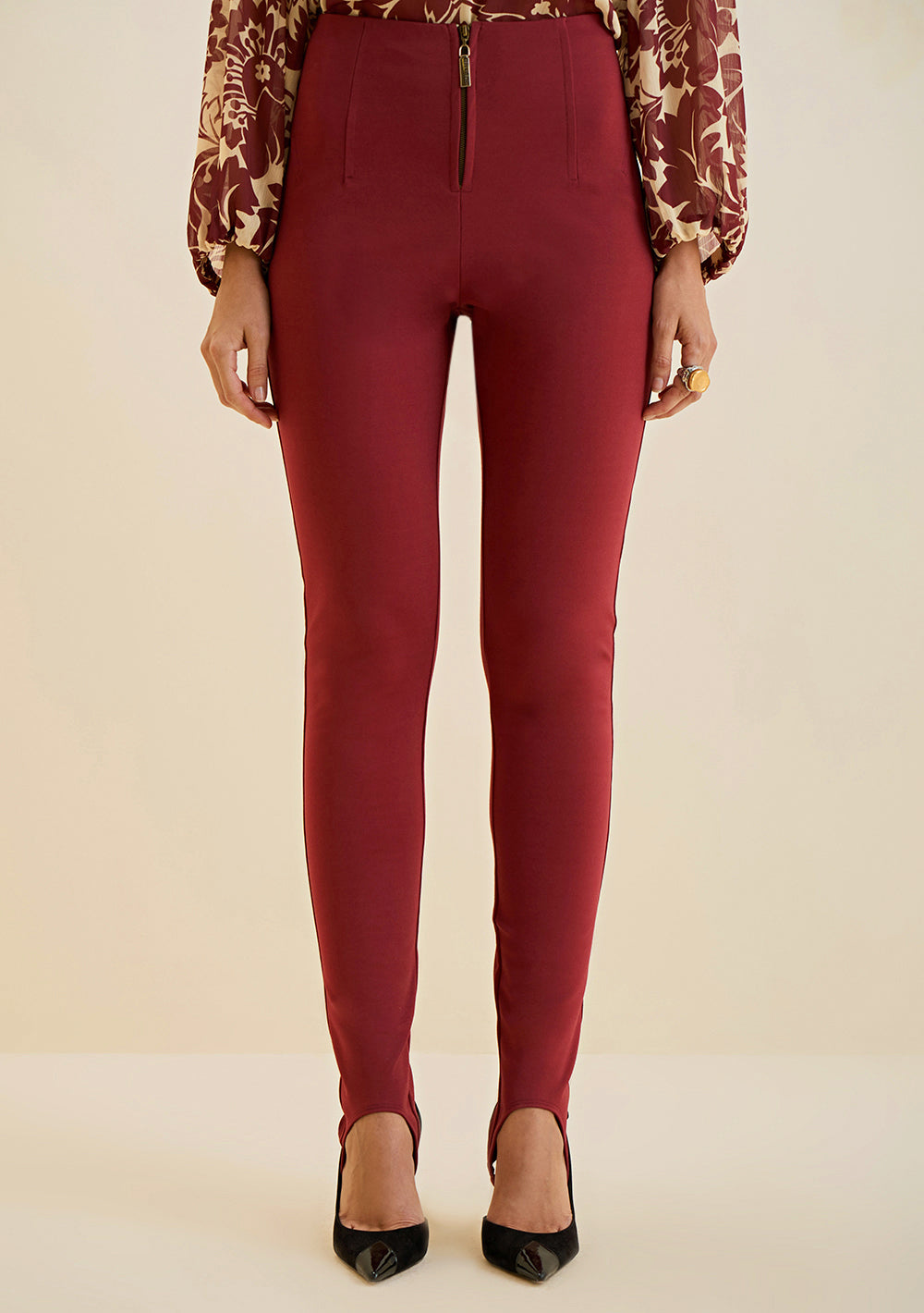 Pantalón Skinny Tiro Alto