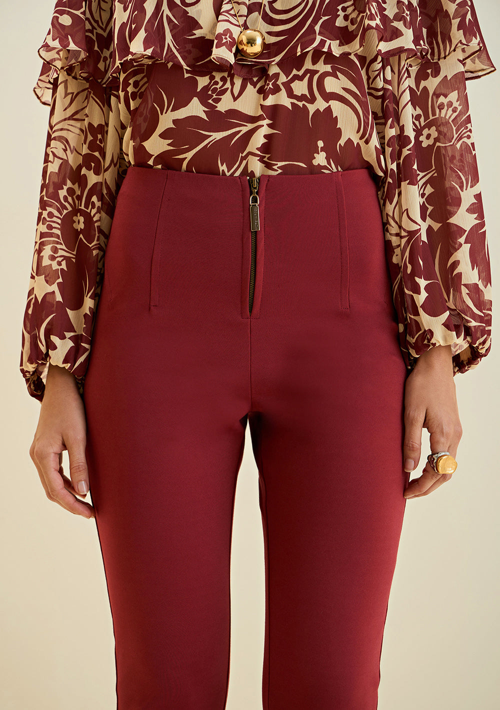 Pantalón Skinny Tiro Alto