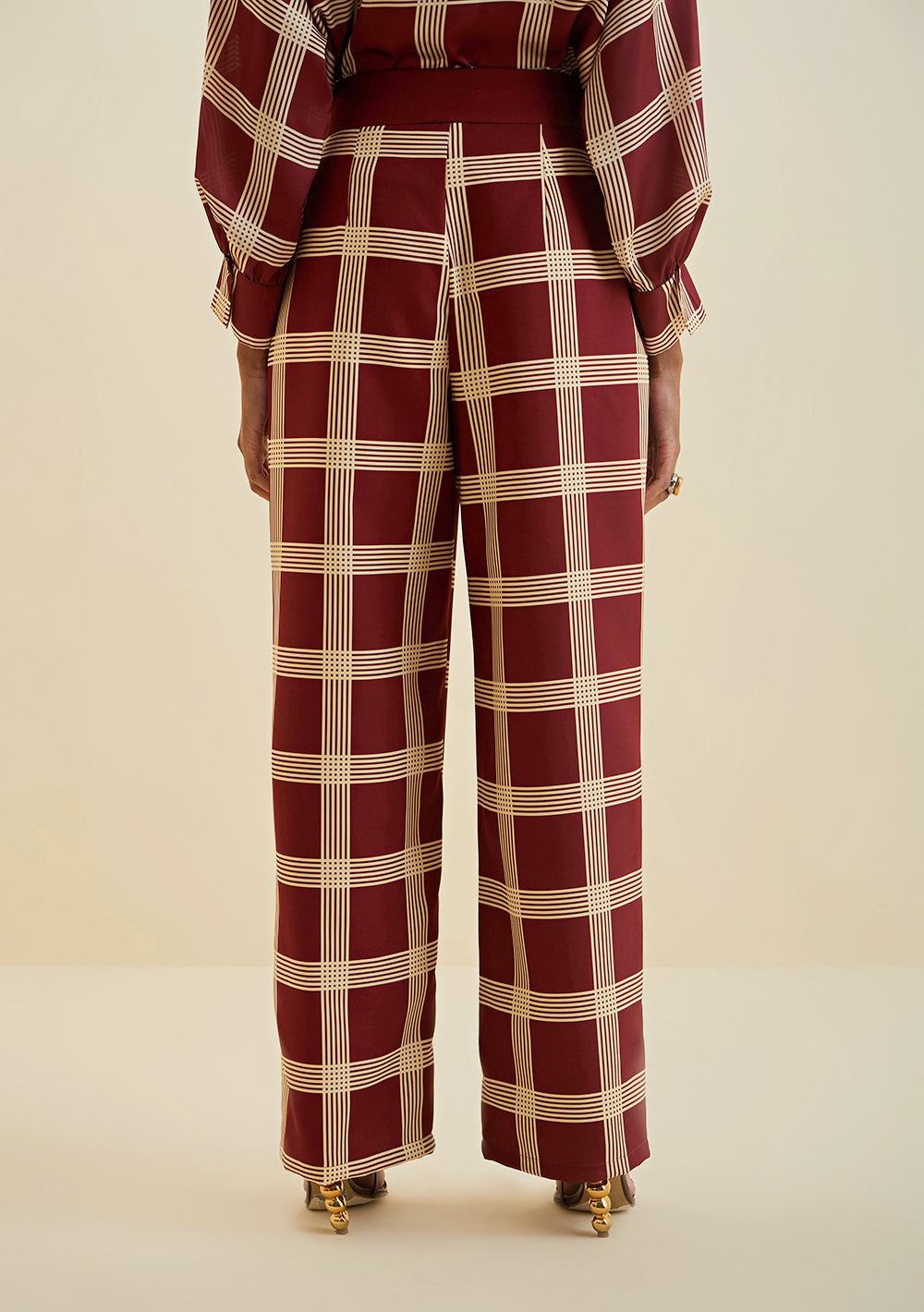 Pantalón Wide Tiro Alto