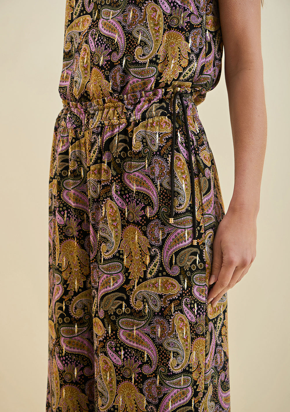 Pantalón Recto Tiro Alto