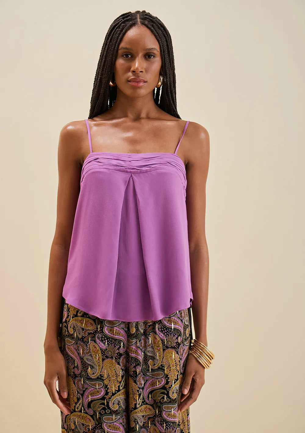 Camisilla Suelta Escote Cuadrado