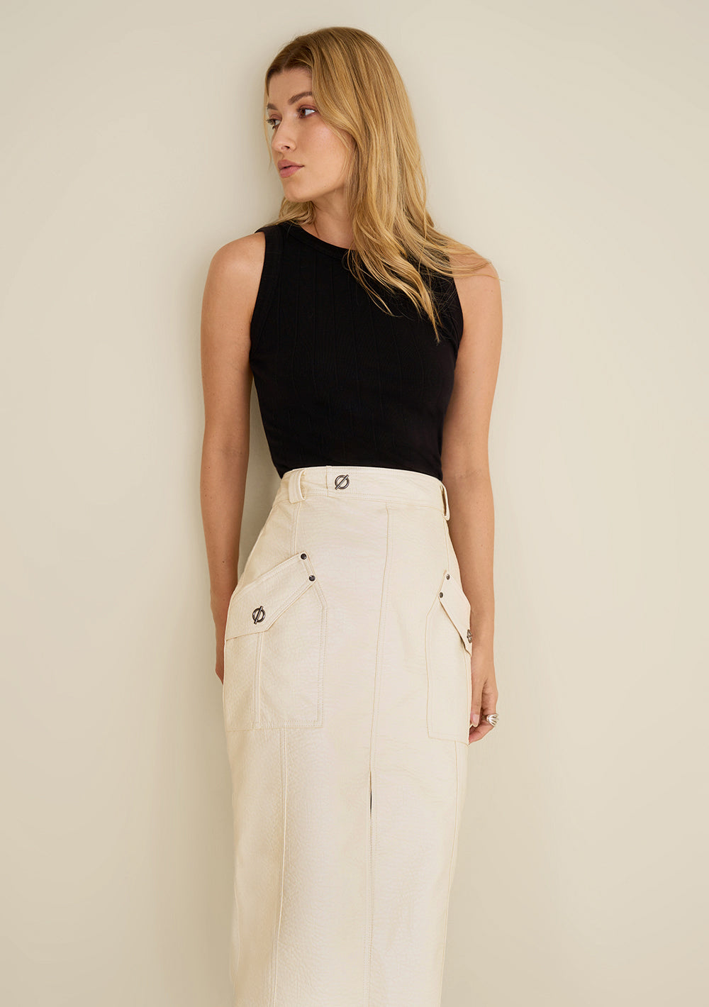 Camisilla Ajustada Escote Redondo