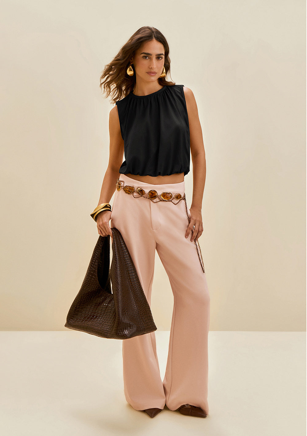 Camisilla Suelta Escote Redondo