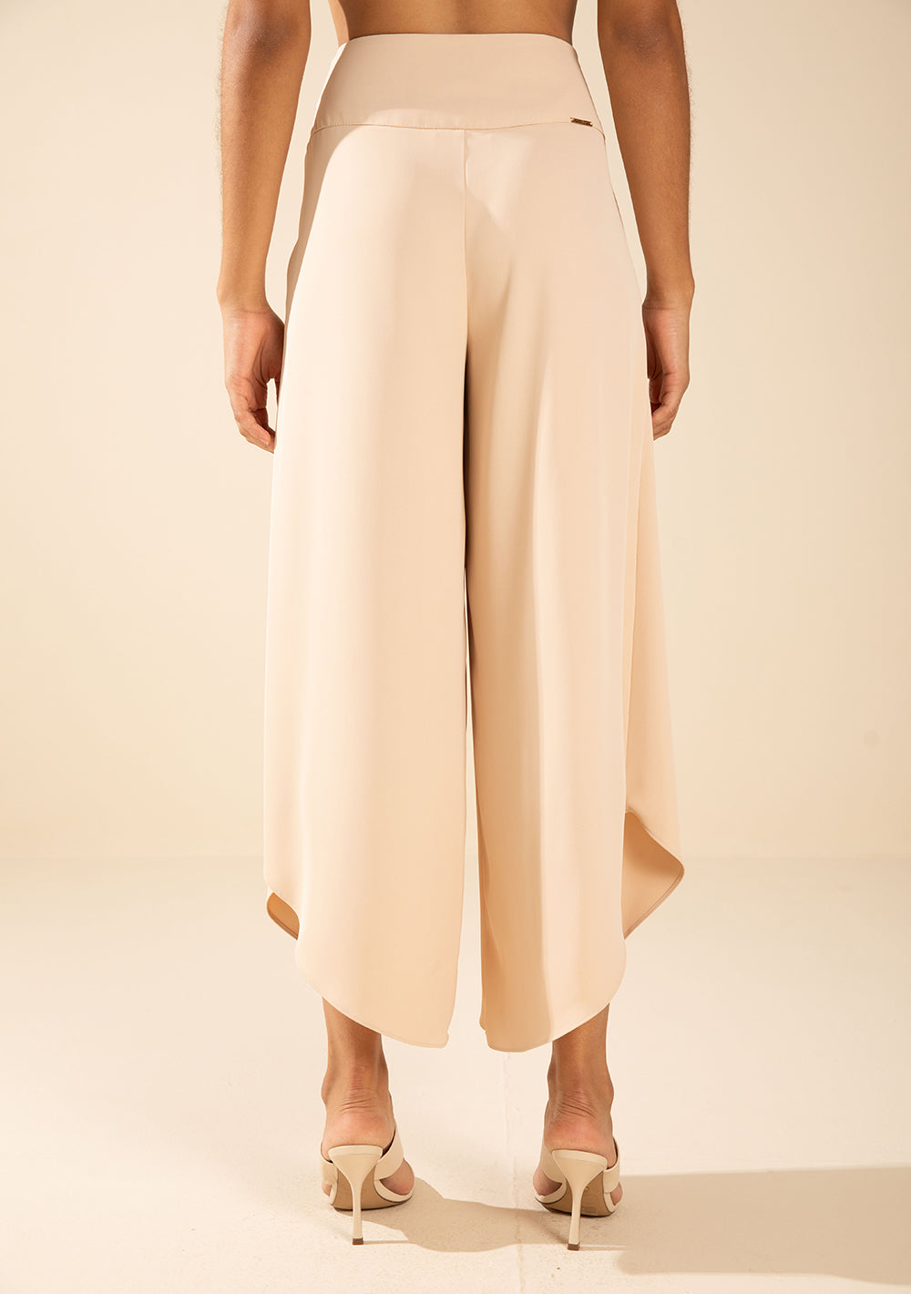 Pantalón Pantacourt Tiro Alto