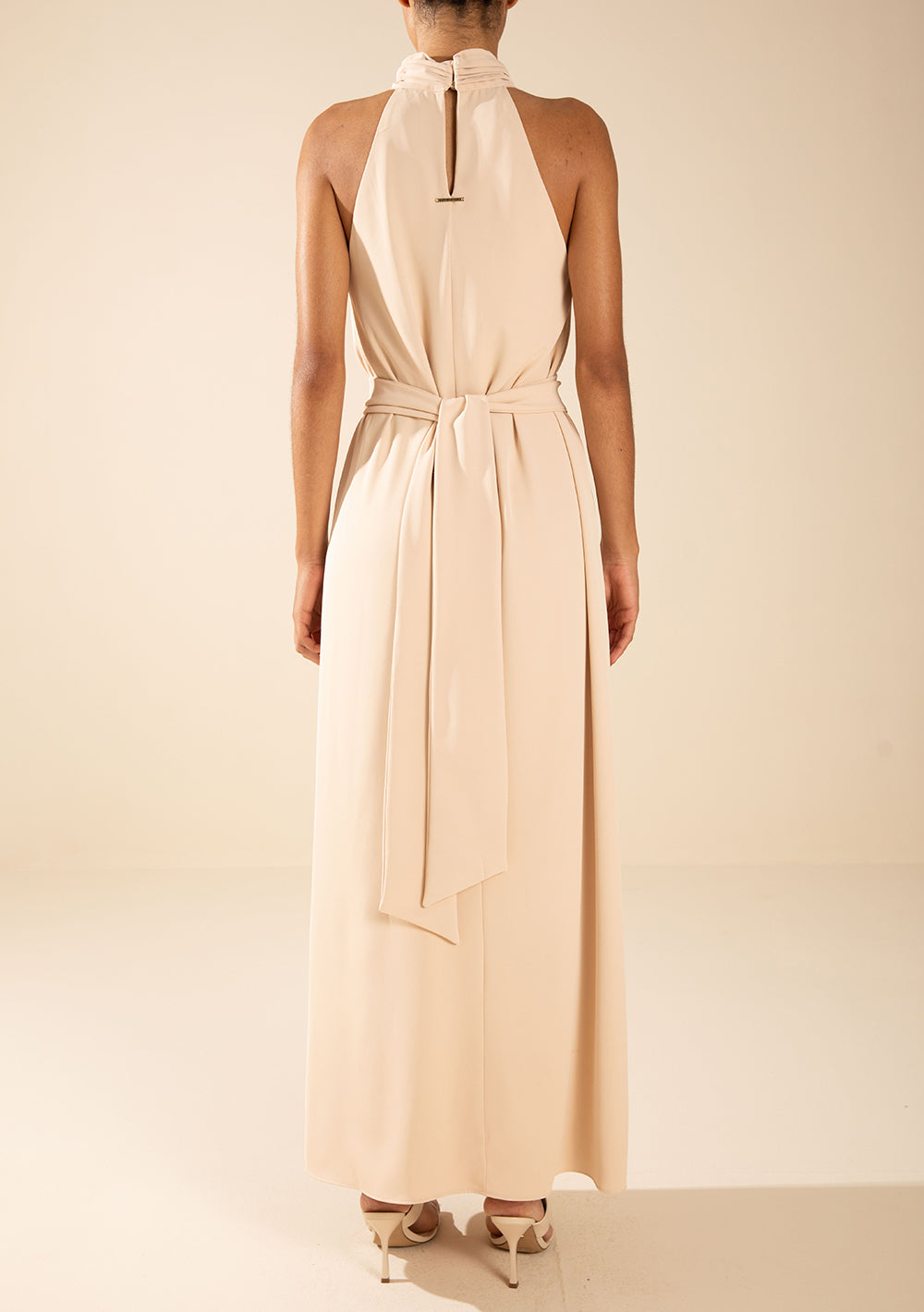 Vestido Suelto Cuello Alto