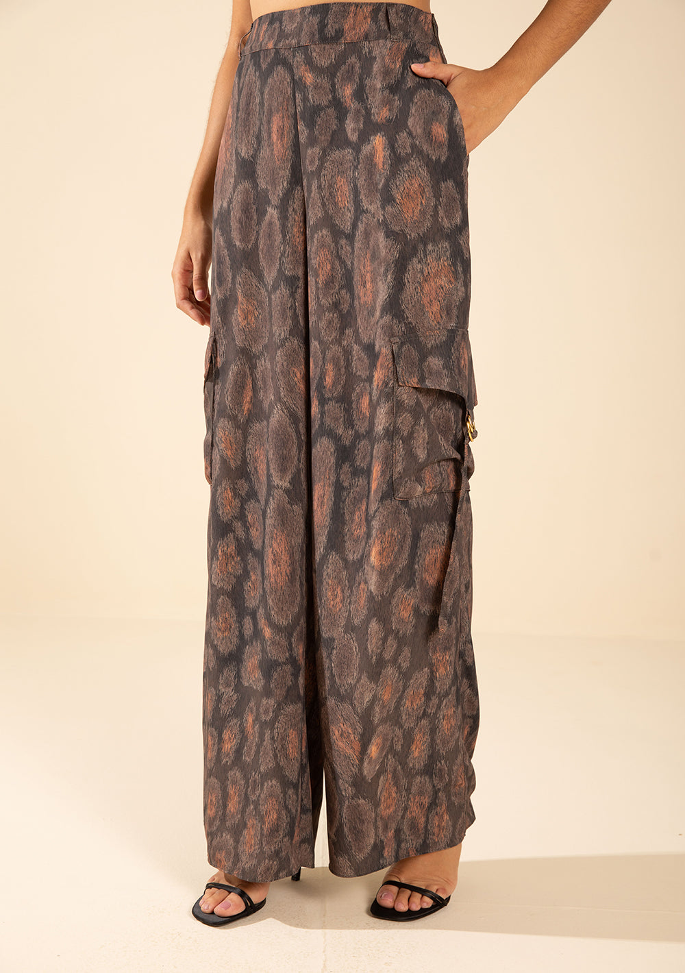 Pantalón Pantalona Tiro Alto