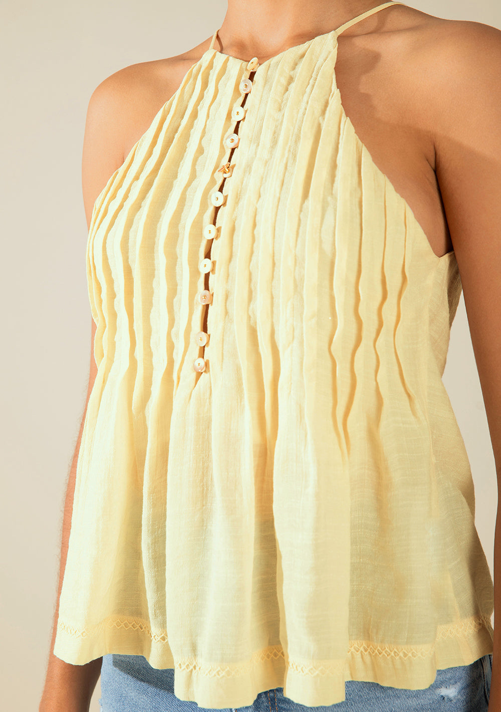 Camisilla Al Cuerpo Escote en V