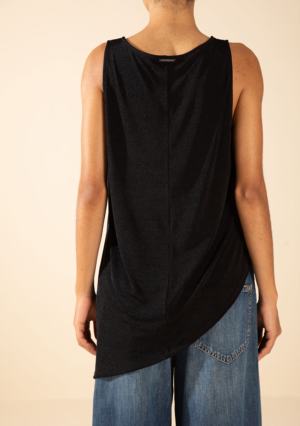 Camisilla Suelta Escote Redondo Larga