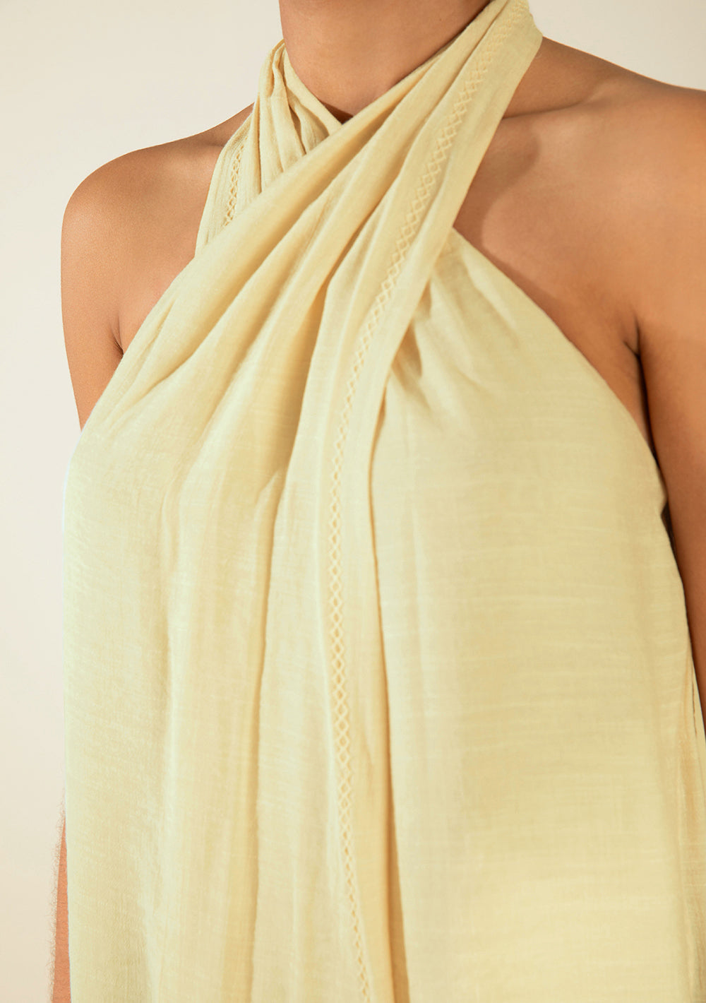 Camisilla Suelta Escote Transversal Larga