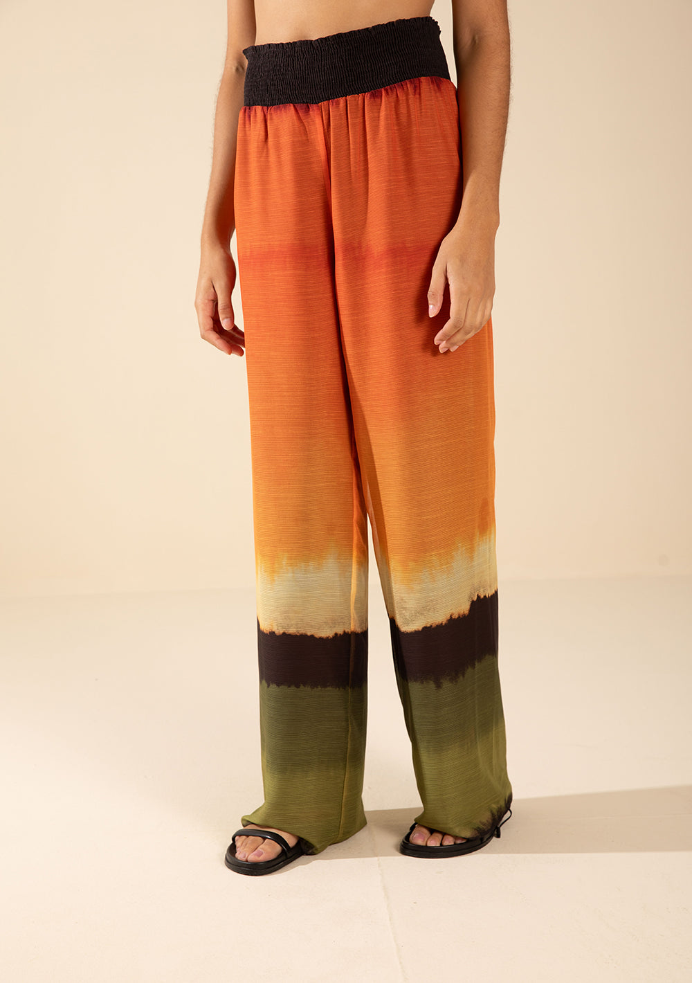 Pantalón Pantalona Tiro Alto