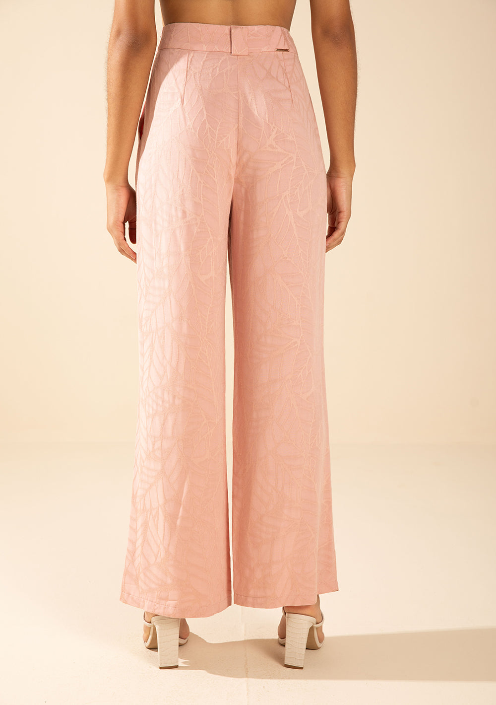Pantalón Wide Tiro Alto