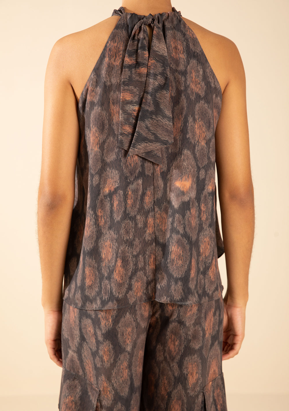 Camisilla Suelta Cuello Francés Larga