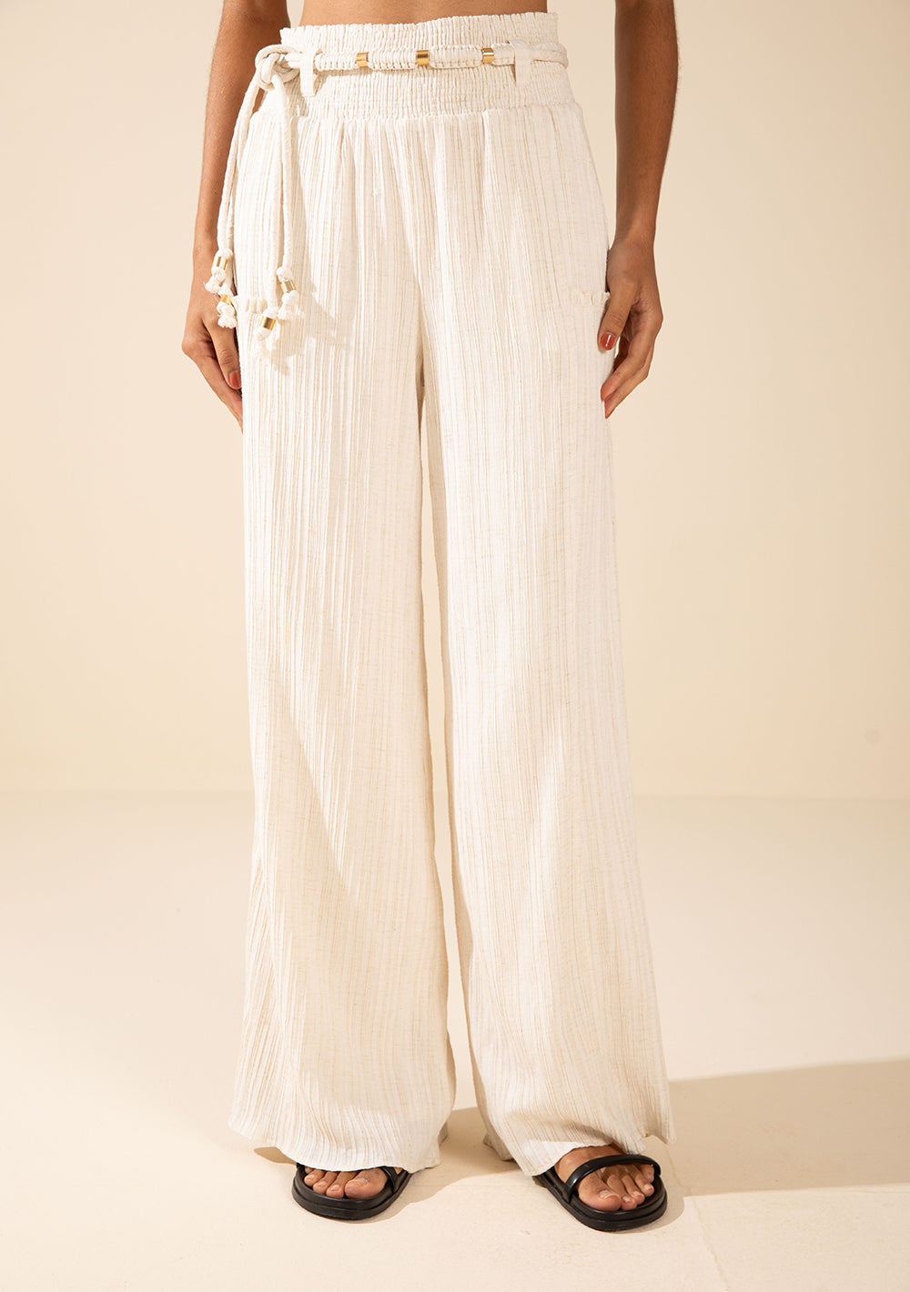 Pantalón Pantalona Tiro Alto