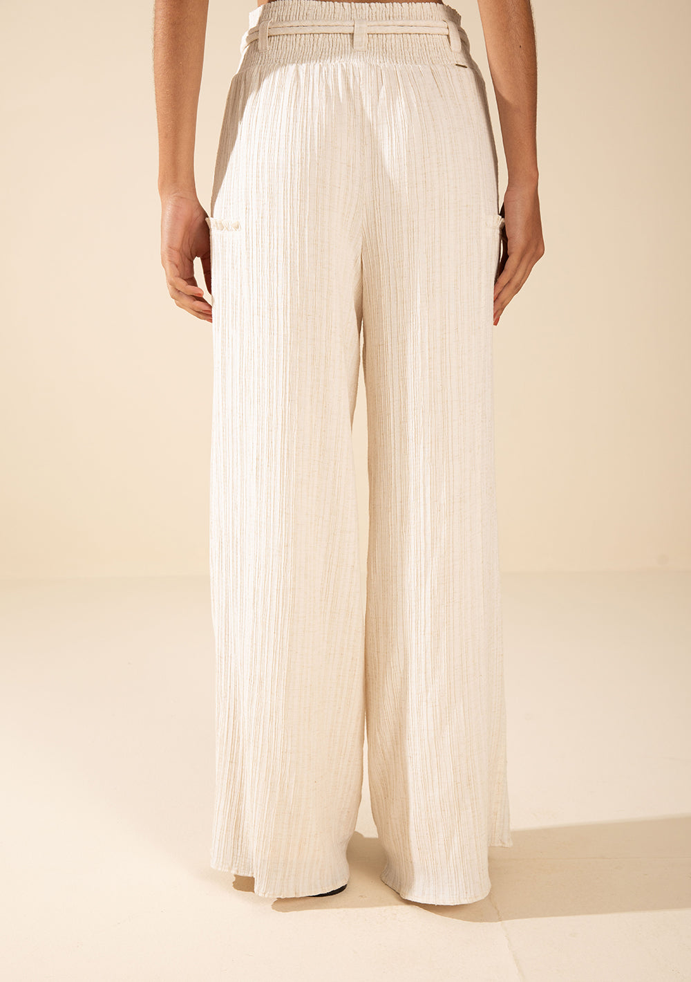 Pantalón Pantalona Tiro Alto