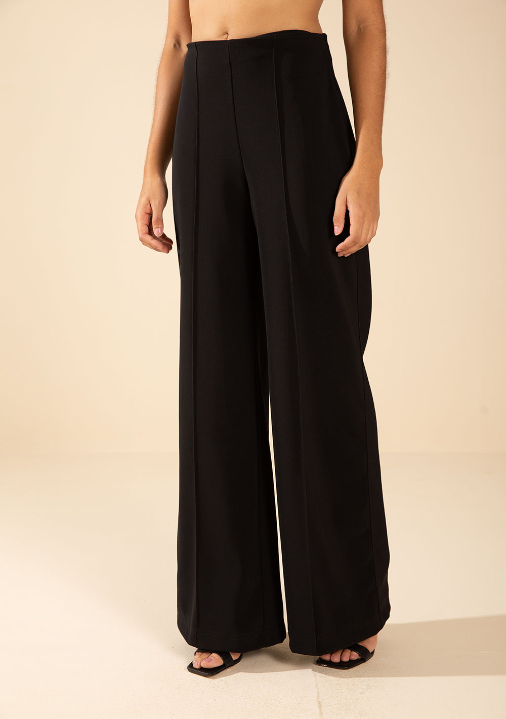 Pantalón Wide Tiro Alto