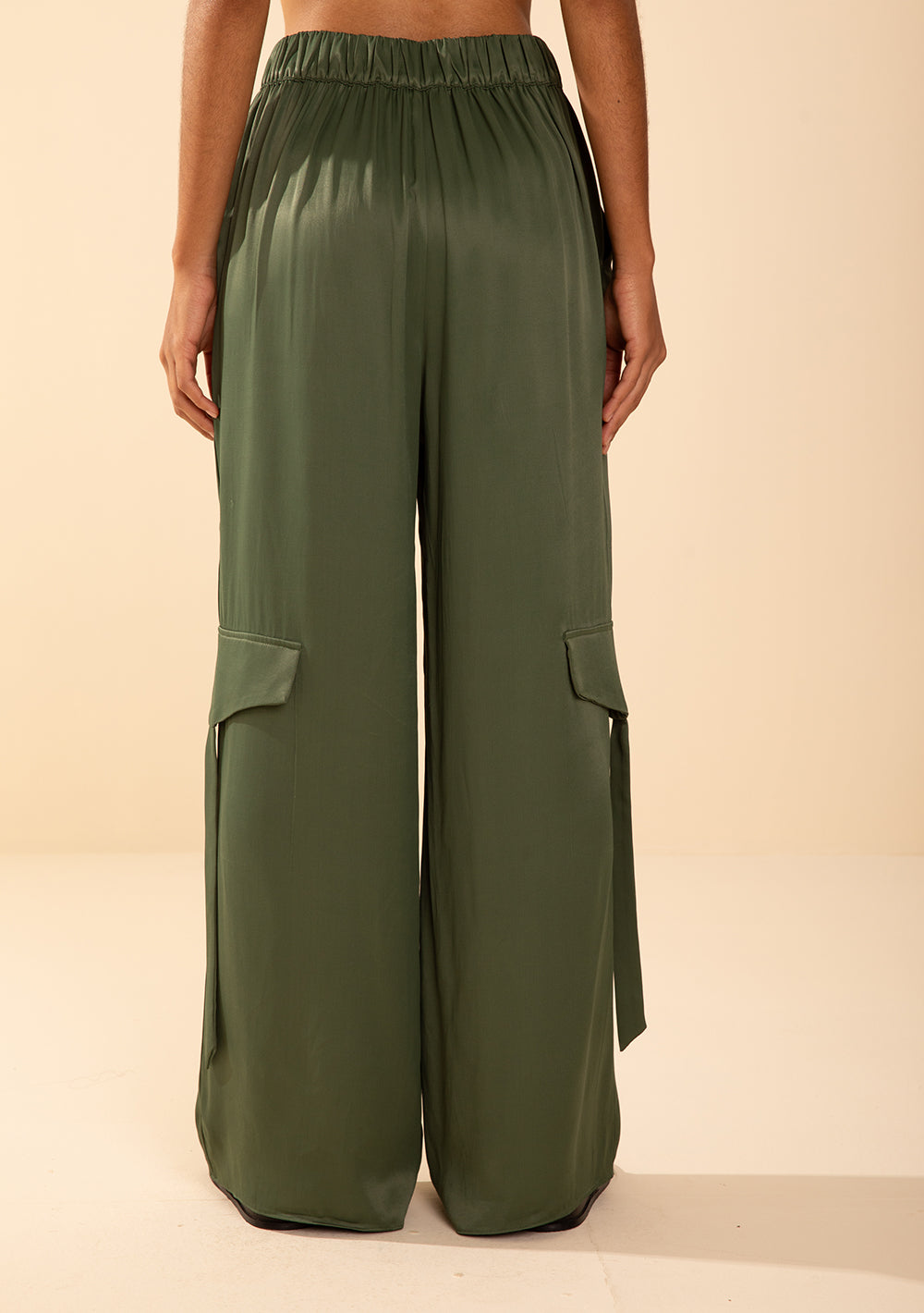 Pantalón Recto Tiro Alto