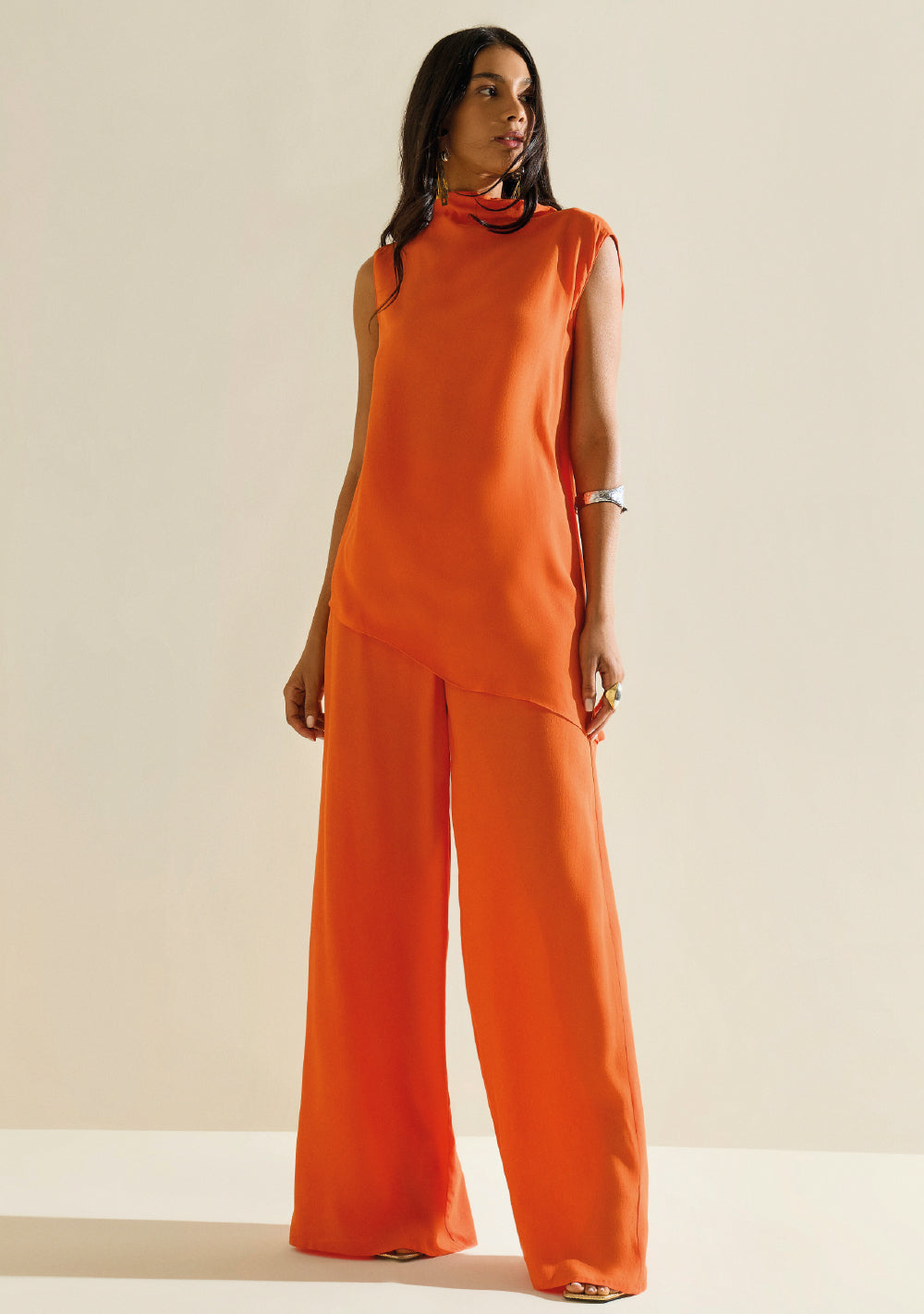 Camisilla Suelta Cuello Alto