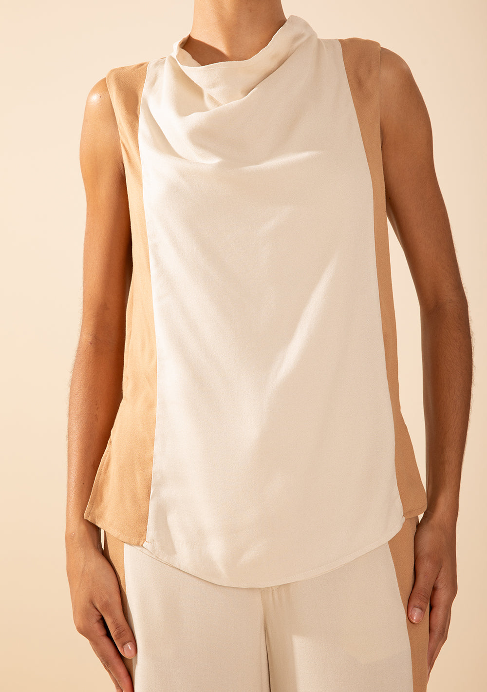 Camisilla Suelta Cuello Alto