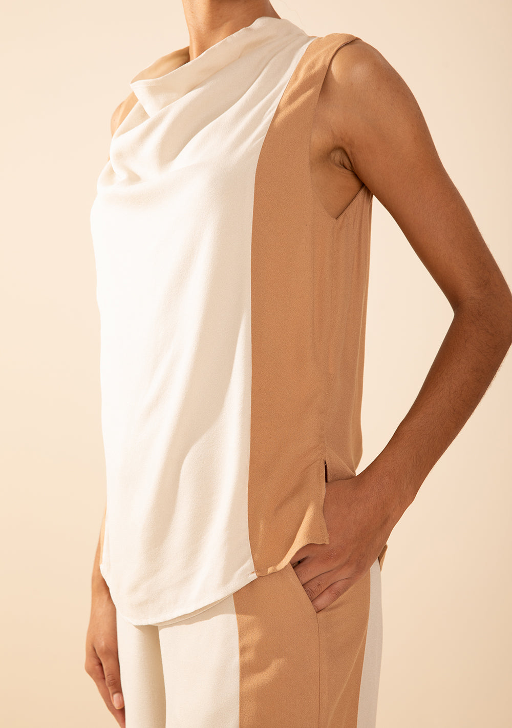 Camisilla Suelta Cuello Alto