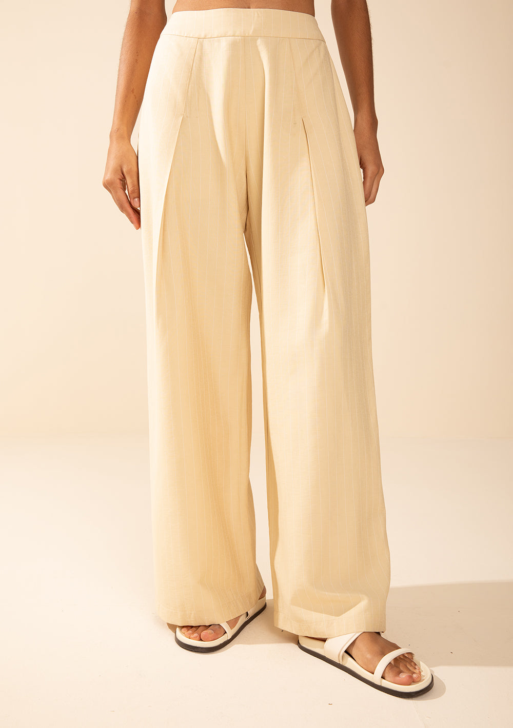 Pantalón Wide Tiro Alto