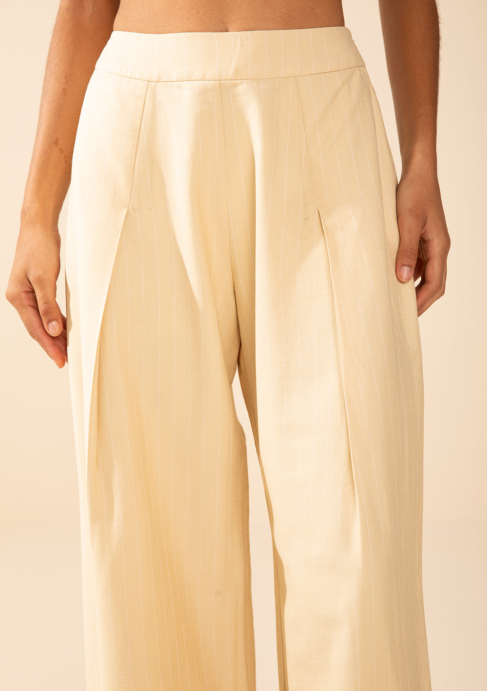 Pantalón Wide Tiro Alto