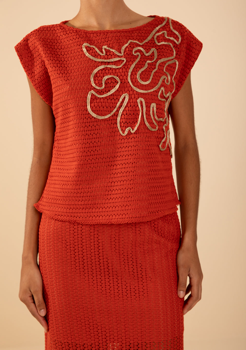 Camisilla Suelta Escote Canoa