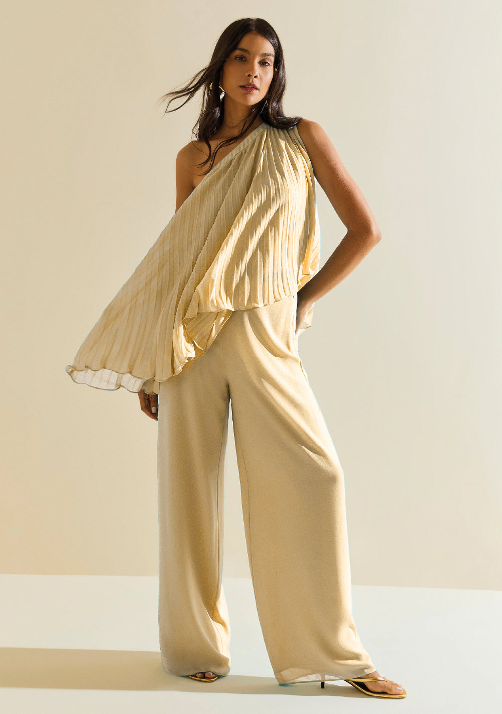 Pantalón Palazzo Tiro Alto