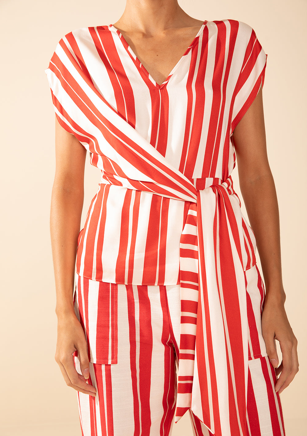 Camisilla Ajustada Escote En V