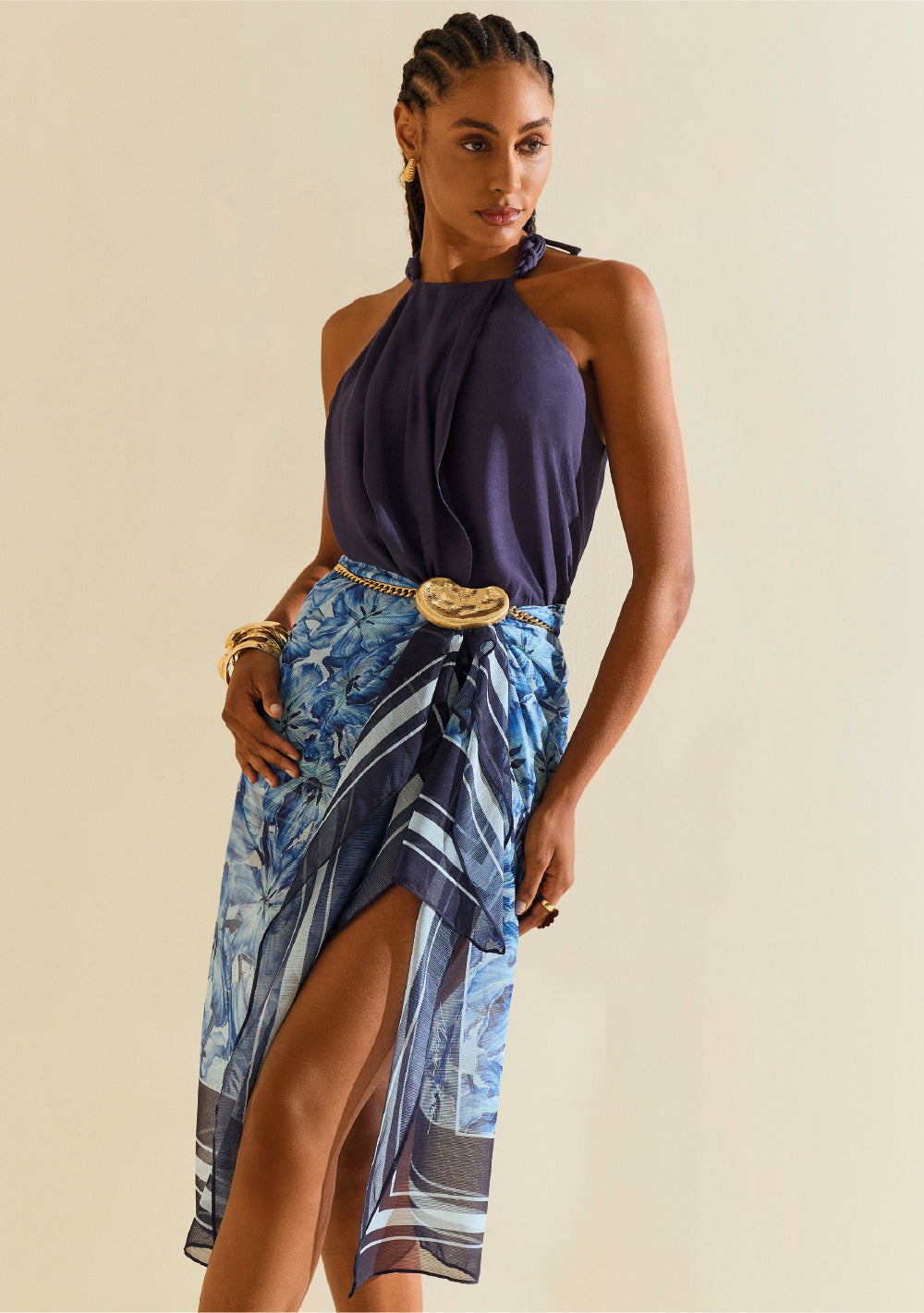 Camisilla Suelta Cuello Francés