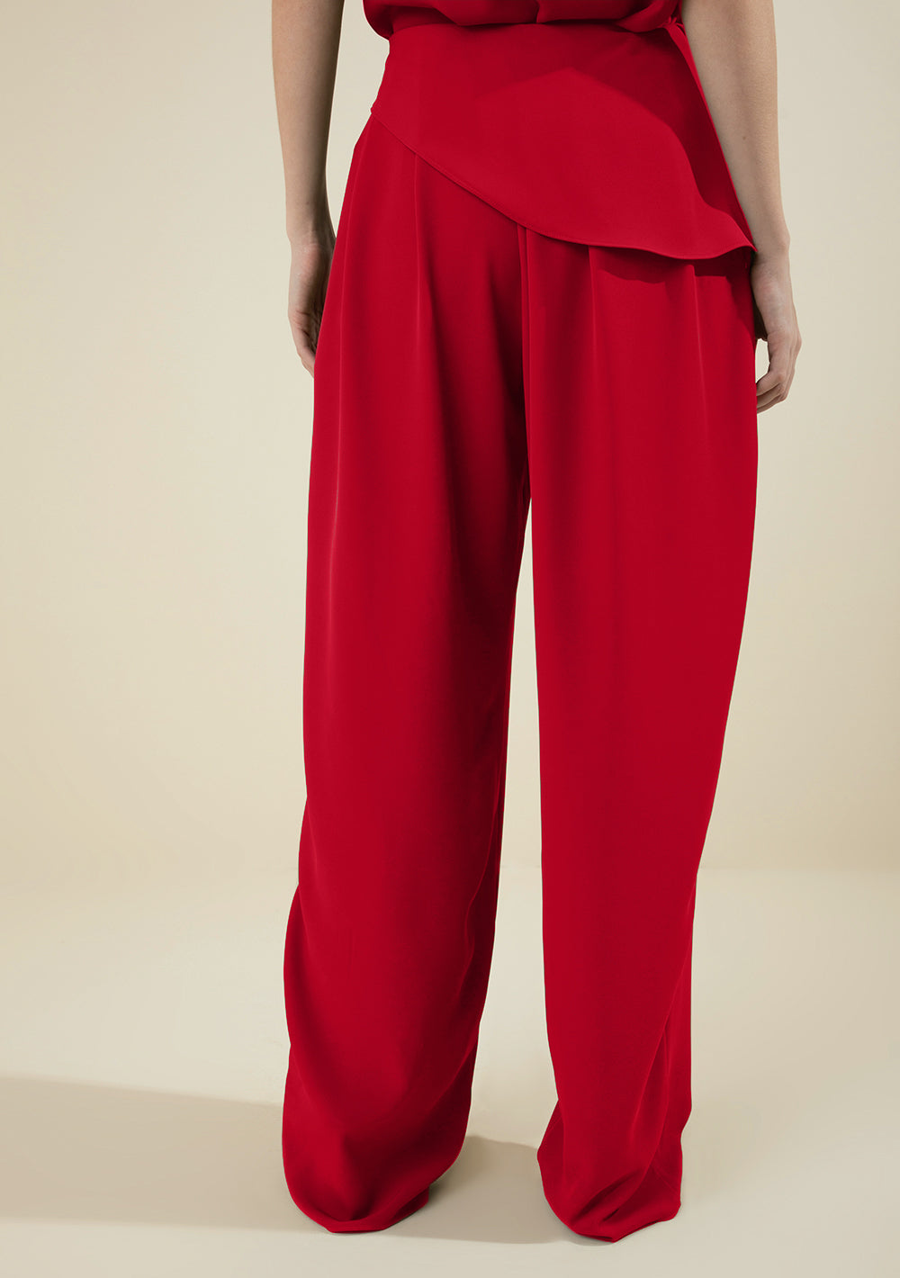 Pantalón Recto Tiro Alto