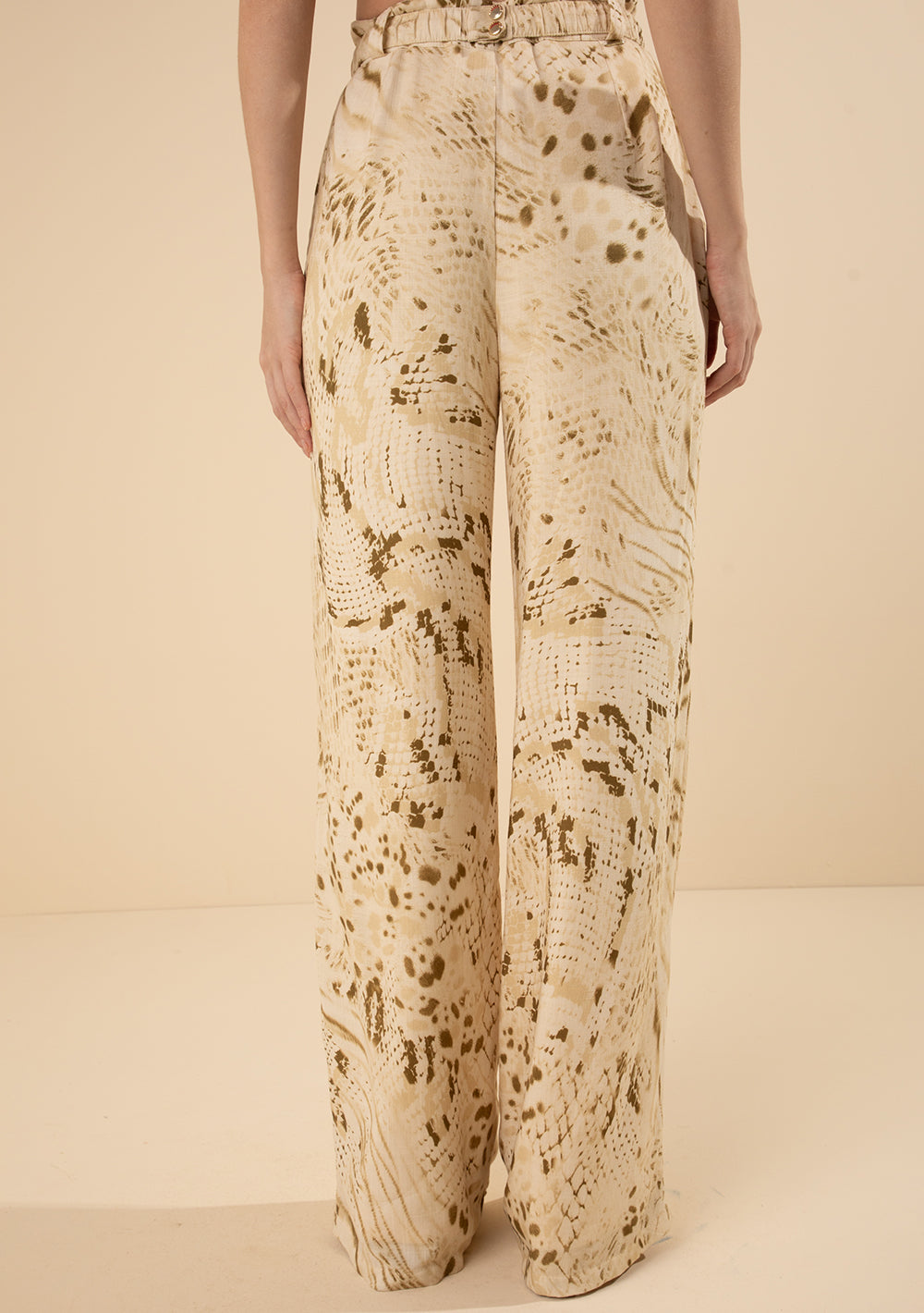 Pantalón Palazzo Tiro Alto