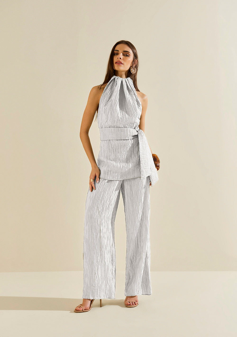 Pantalón Palazzo Tiro Alto