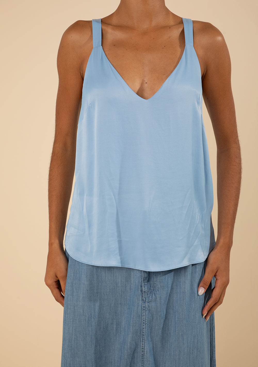 Regata Suelta Escote En V