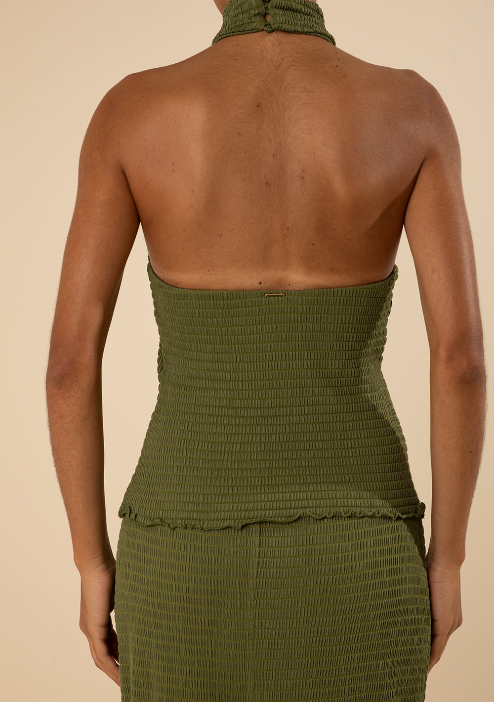 Regata Ajustada Cuello Francés