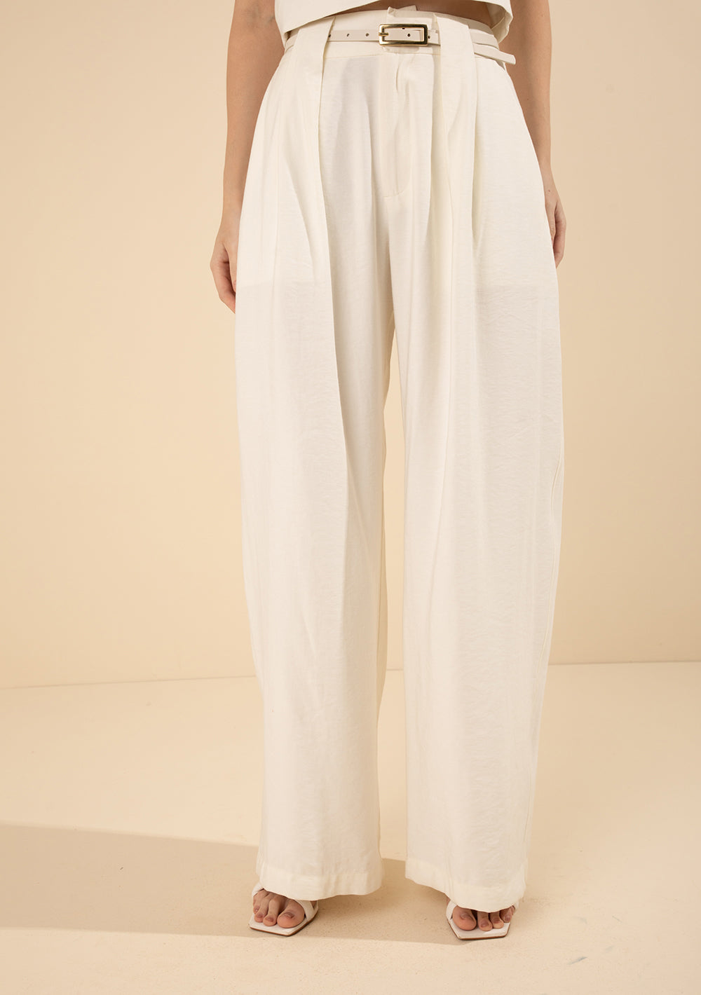 Pantalón Recto Tiro Alto