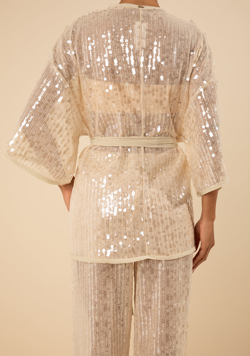 Kimono Suelto Mangas 3 Cuartos