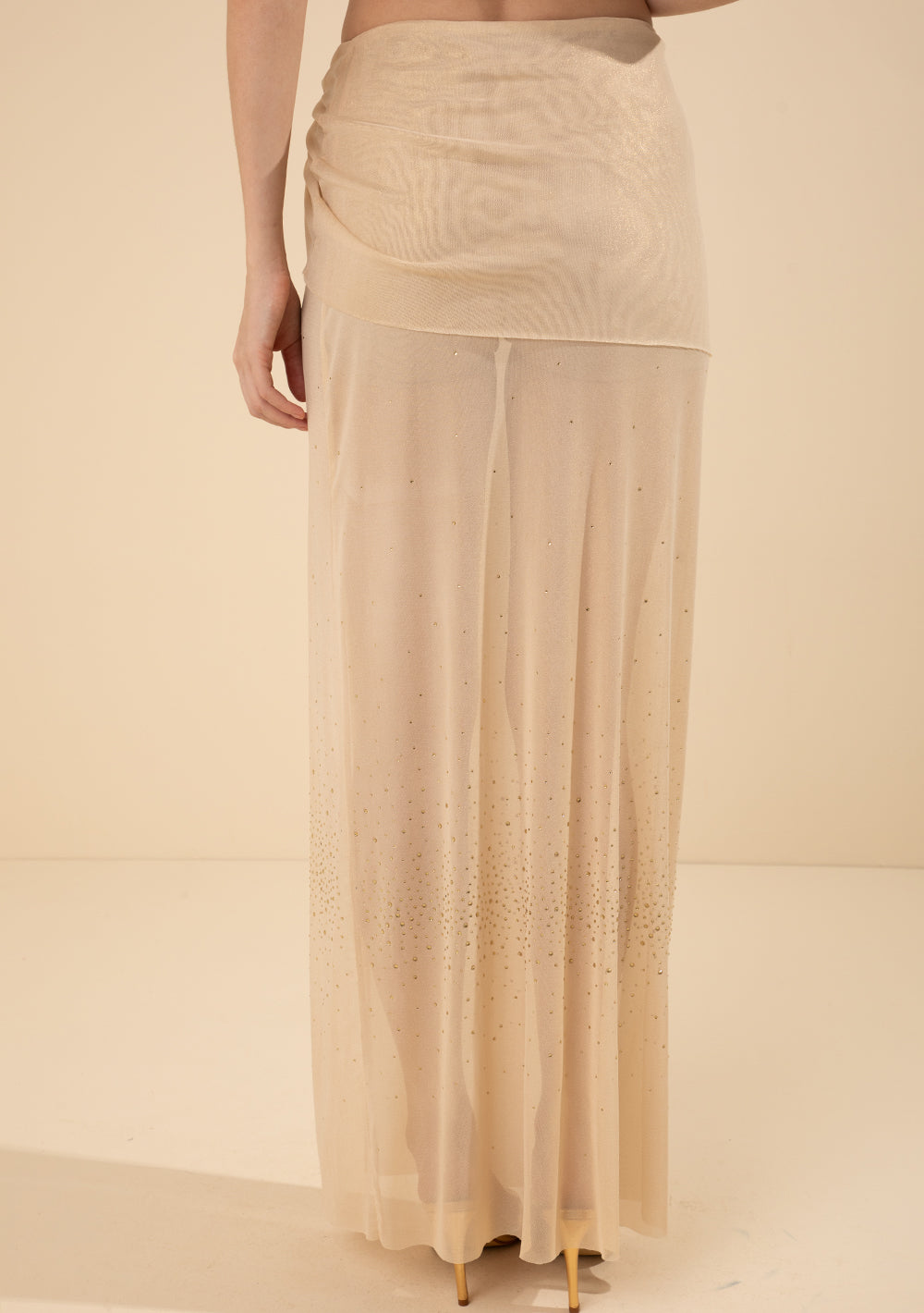 Pollera Larga Recta Tiro Bajo