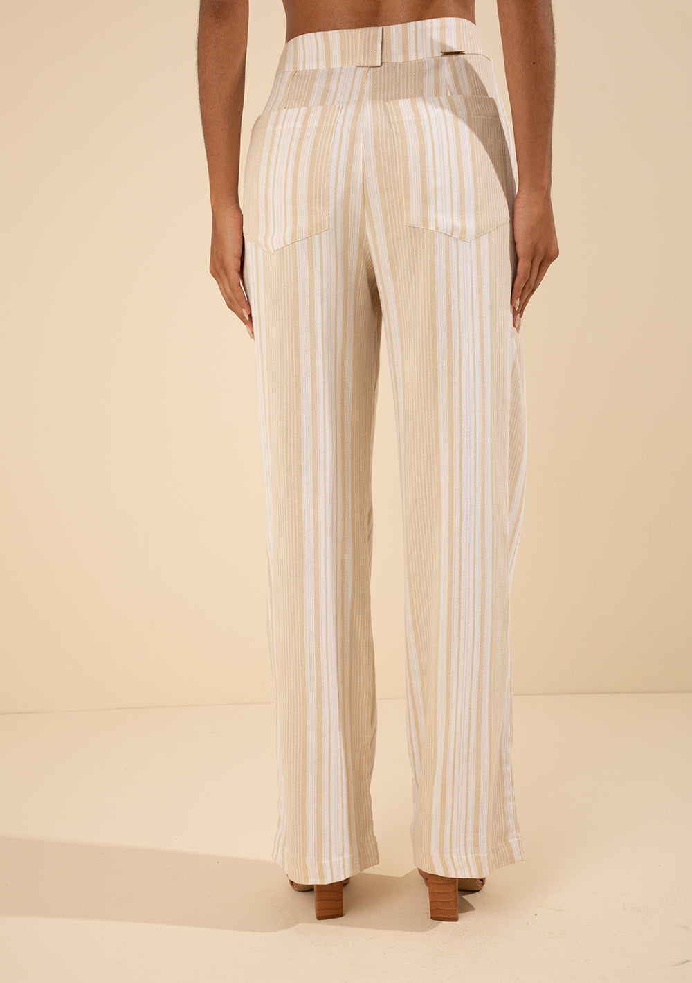 Pantalón Wide Tiro Alto