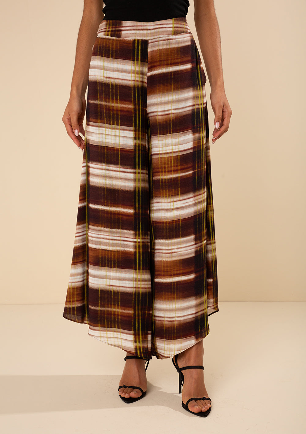 Pantalón Wide Tiro Alto