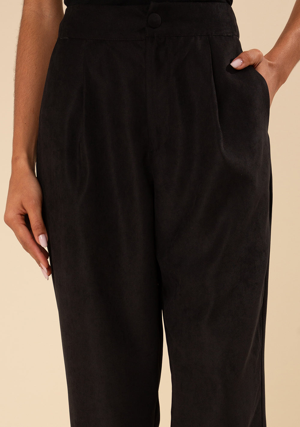 Pantalón Carrot Tiro Alto