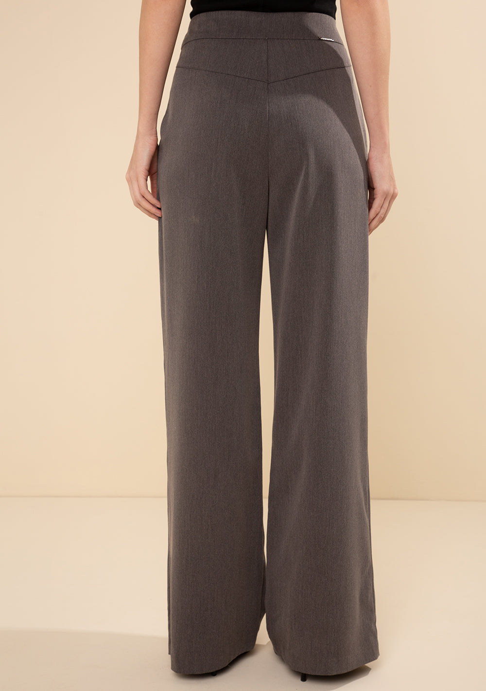 Pantalón Recto Tiro Alto