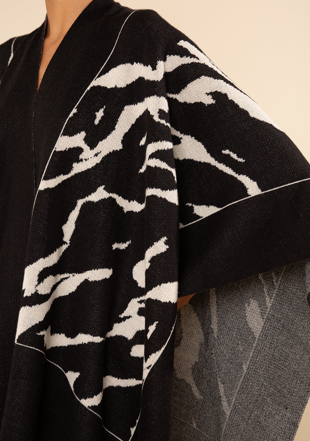 Kimono Suelto Mangas 7 Octavos