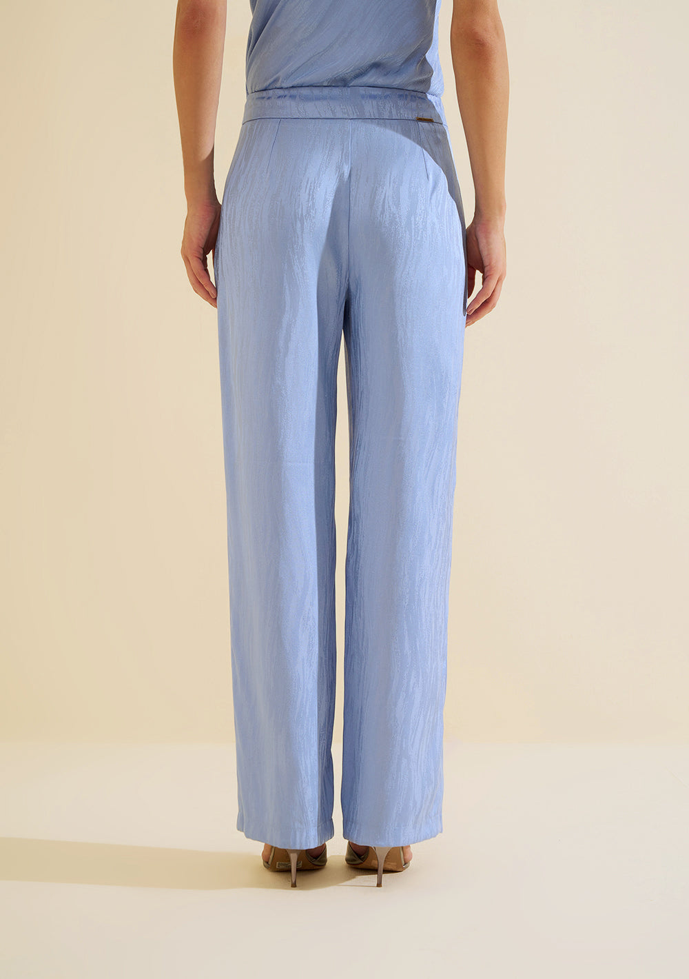 Pantalón Wide Leg Tiro Alto