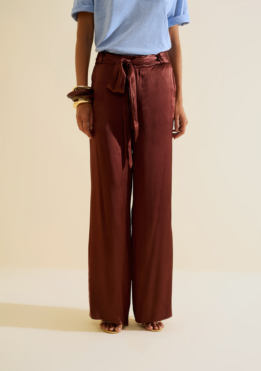Pantalón Palazzo Tiro Alto