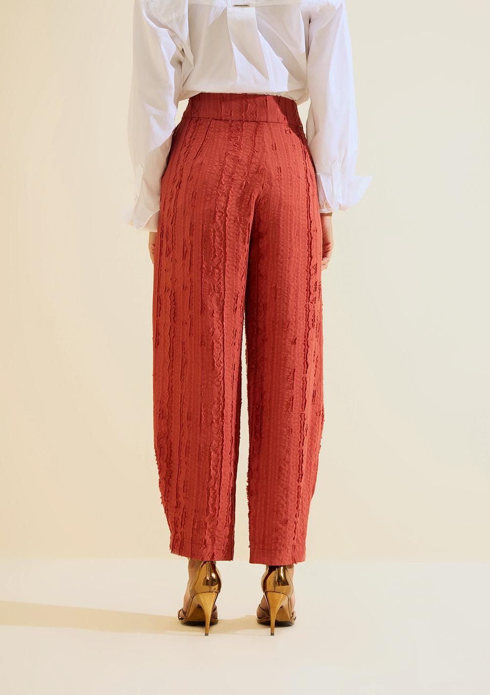 Pantalón Cigarette Tiro Alto