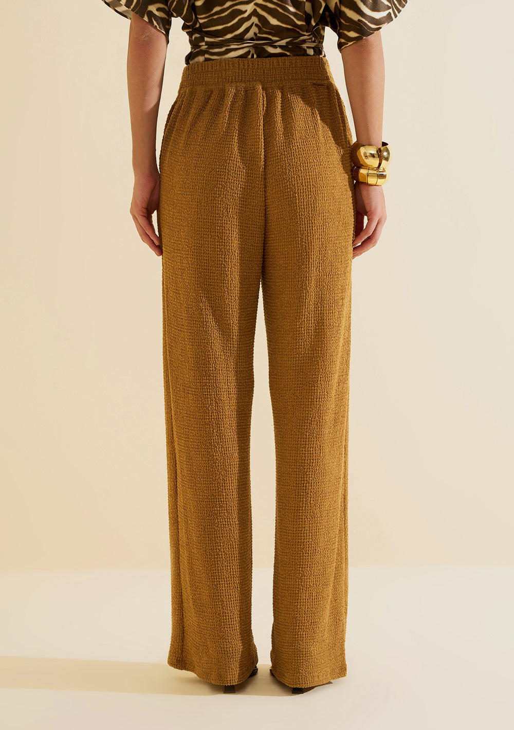 Pantalón Wide Leg Tiro Alto