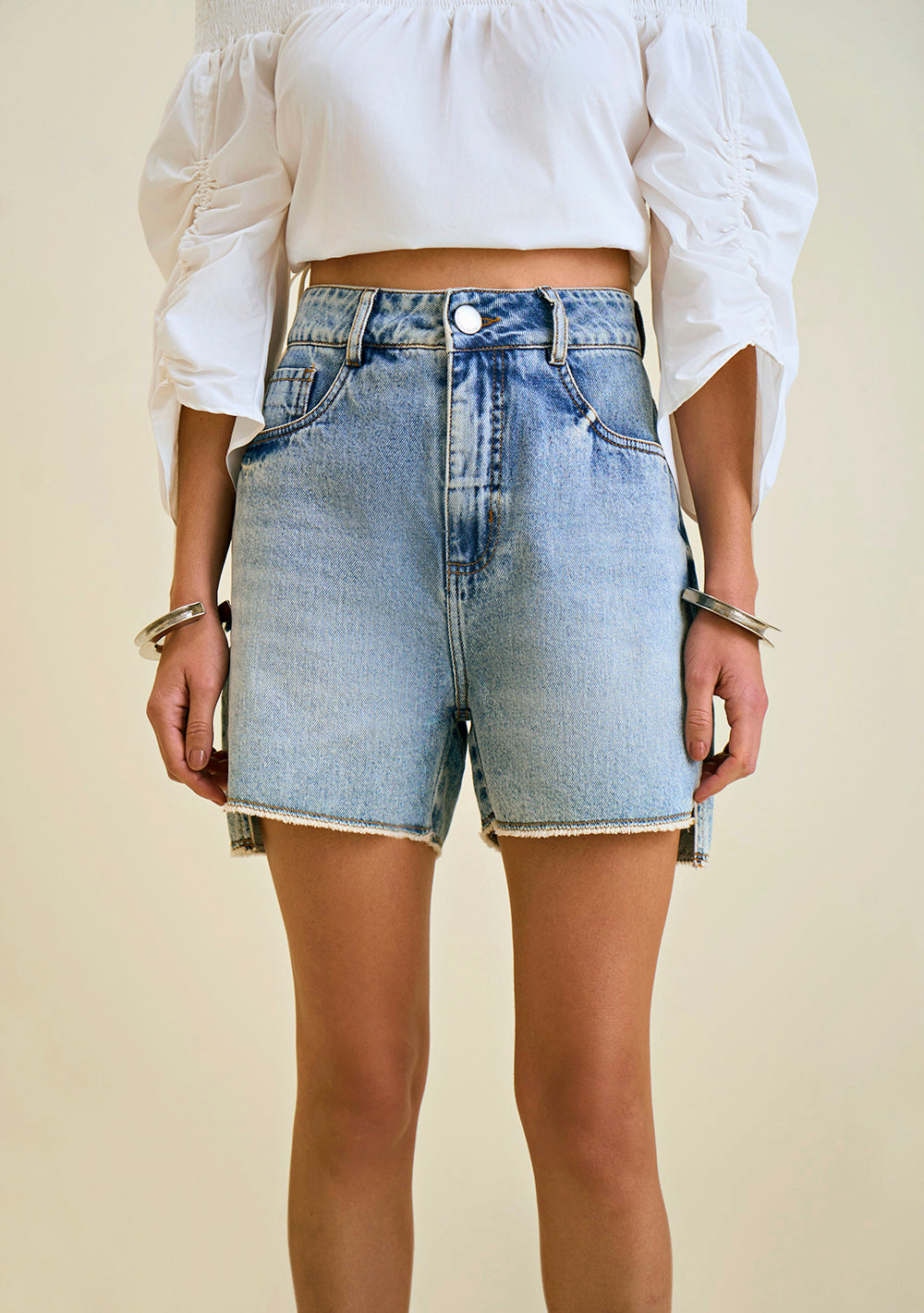 Bermuda Recta Tiro Alto