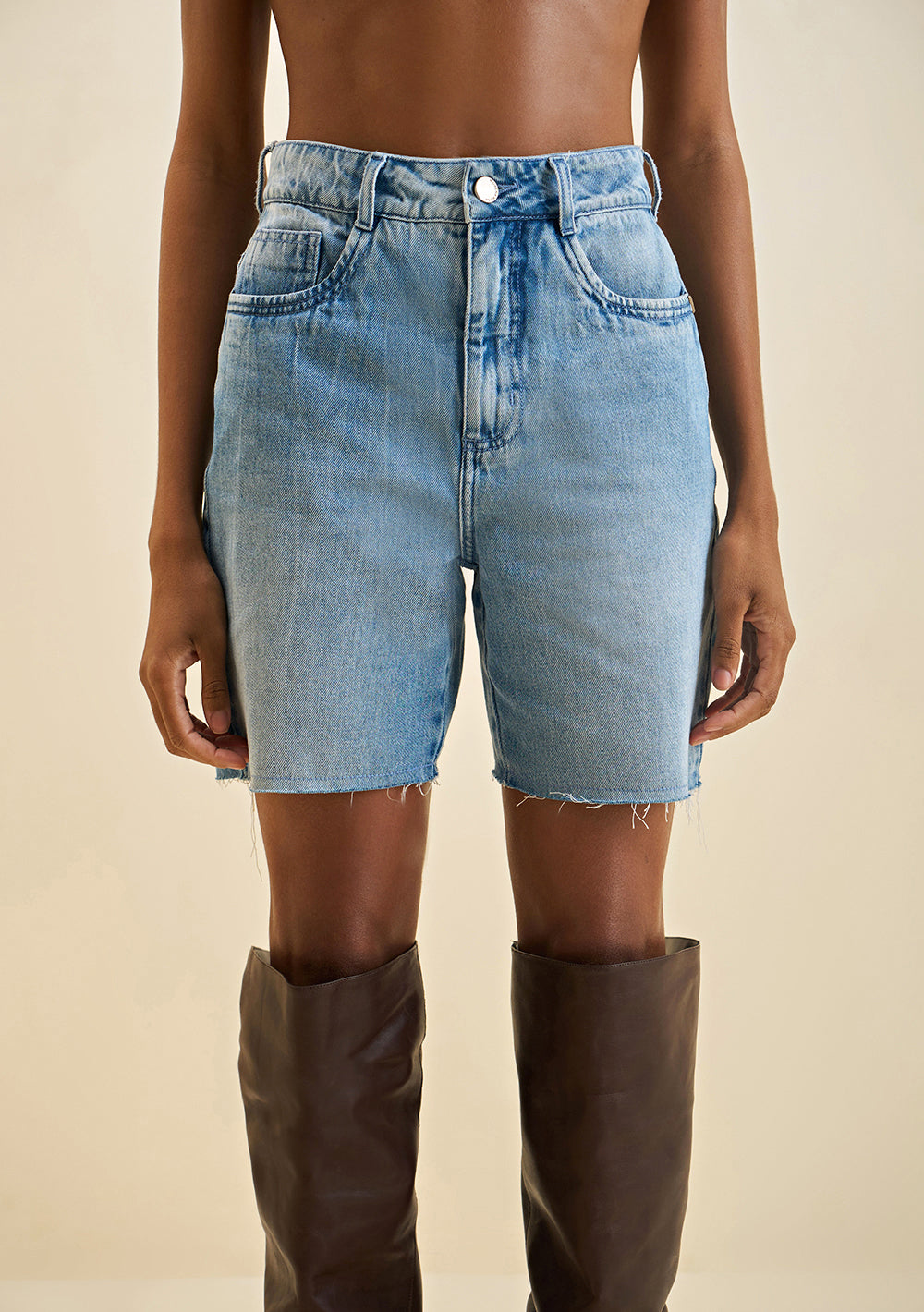 Bermuda Recta Tiro Alto