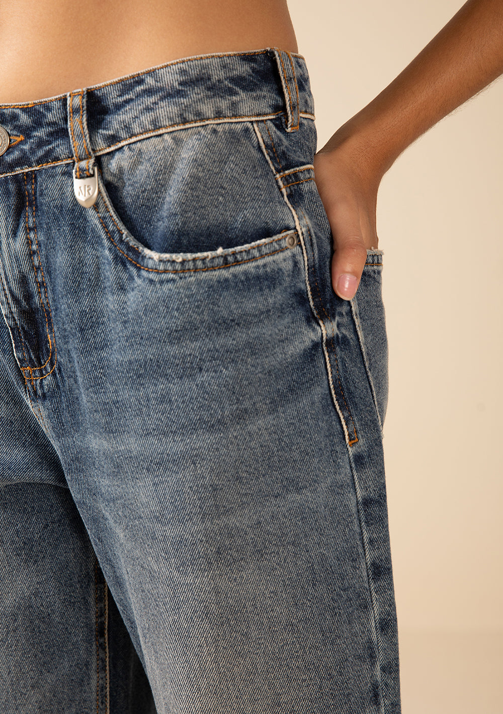 Jeans Recto Tiro Medio
