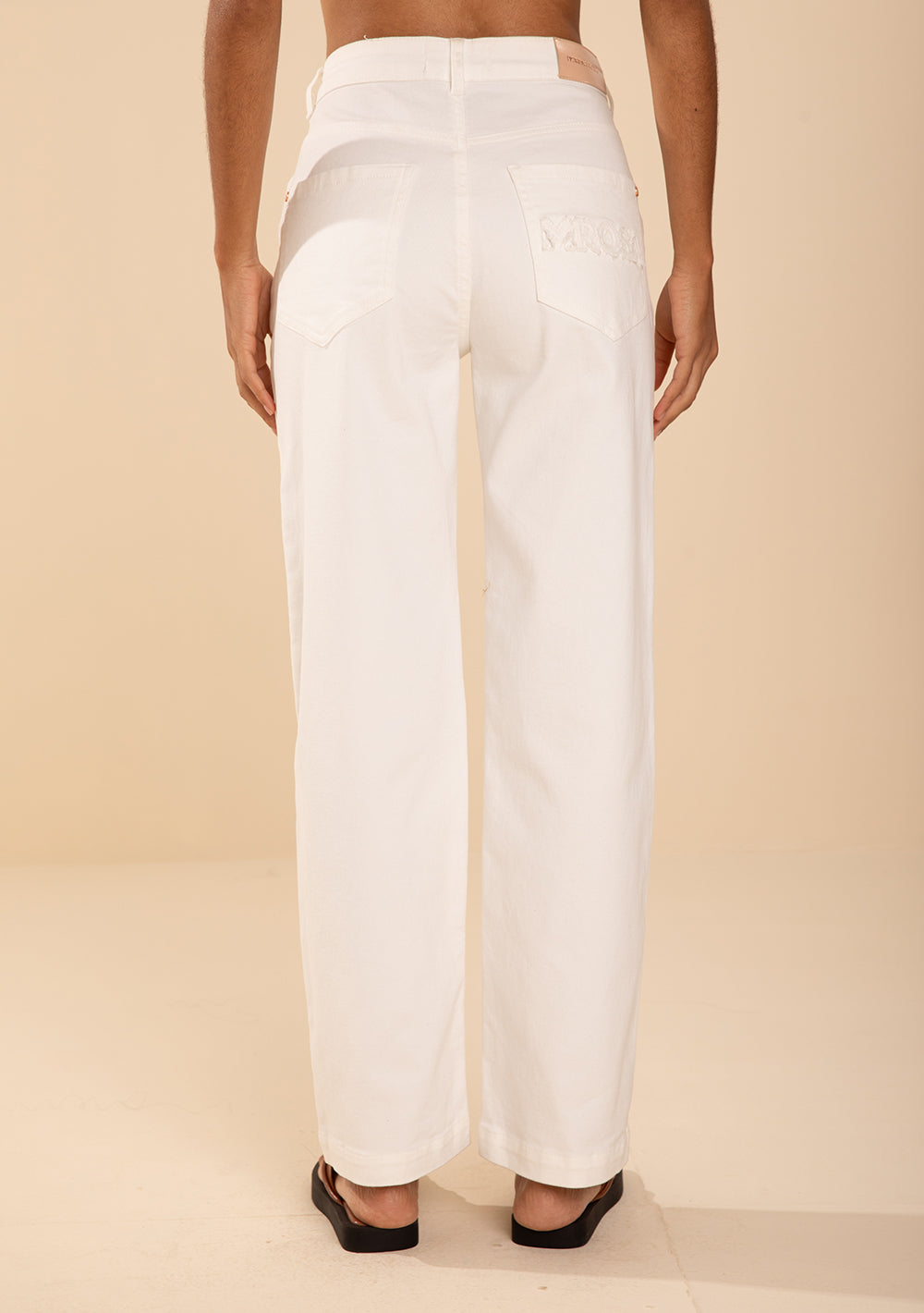 Pantalón Wide Tiro Medio
